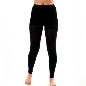 Compression Leggings with Control Top - 20-30mmHg